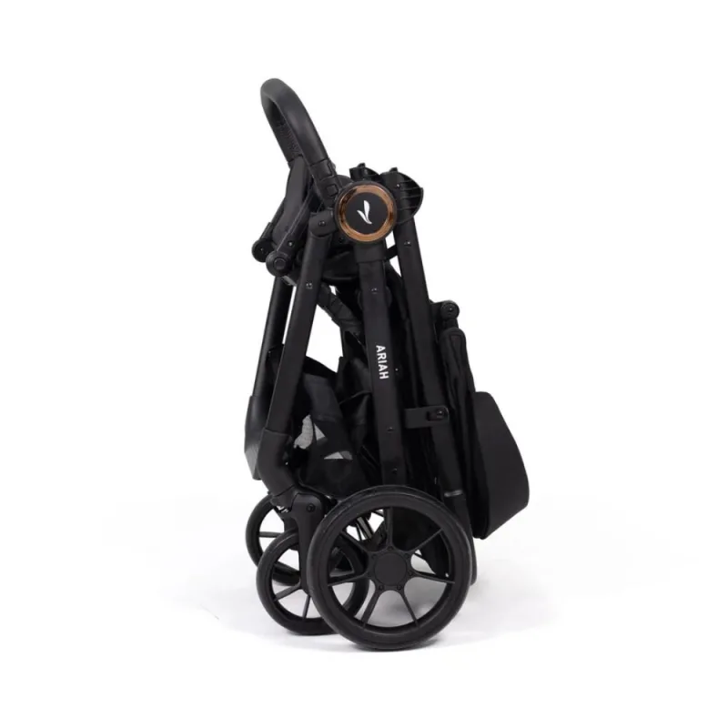 Coche para Bebé Ariah Negro con Portabebé