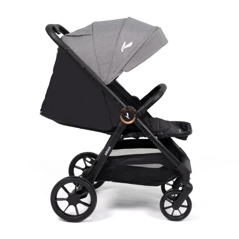 Coche para Bebé Ariah Gris con Portabebé