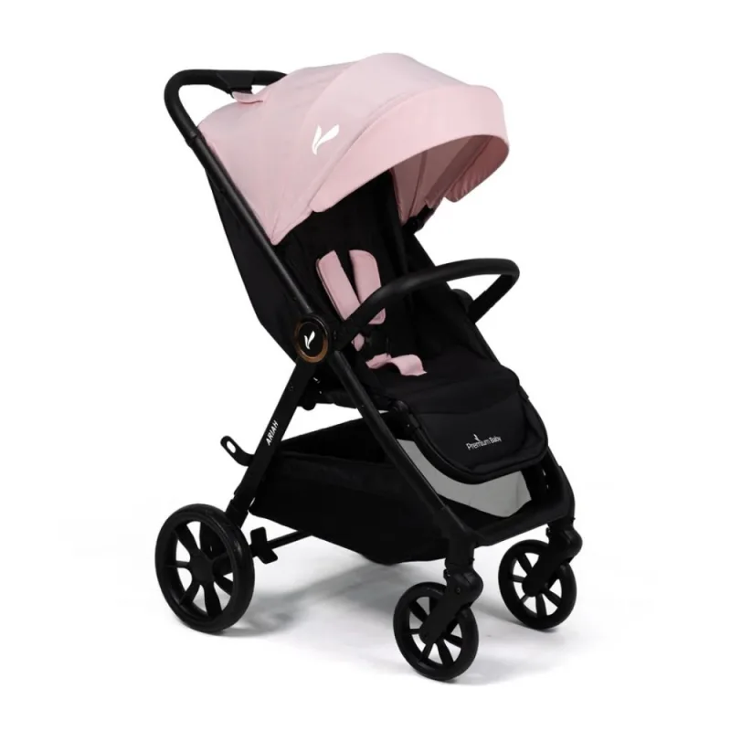 Coche para Bebé Ariah Rosado con Portabebé