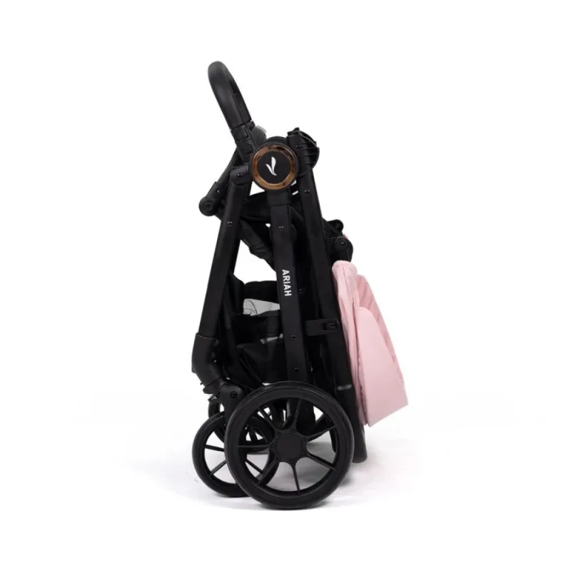 Coche para Bebé Ariah Rosado con Portabebé