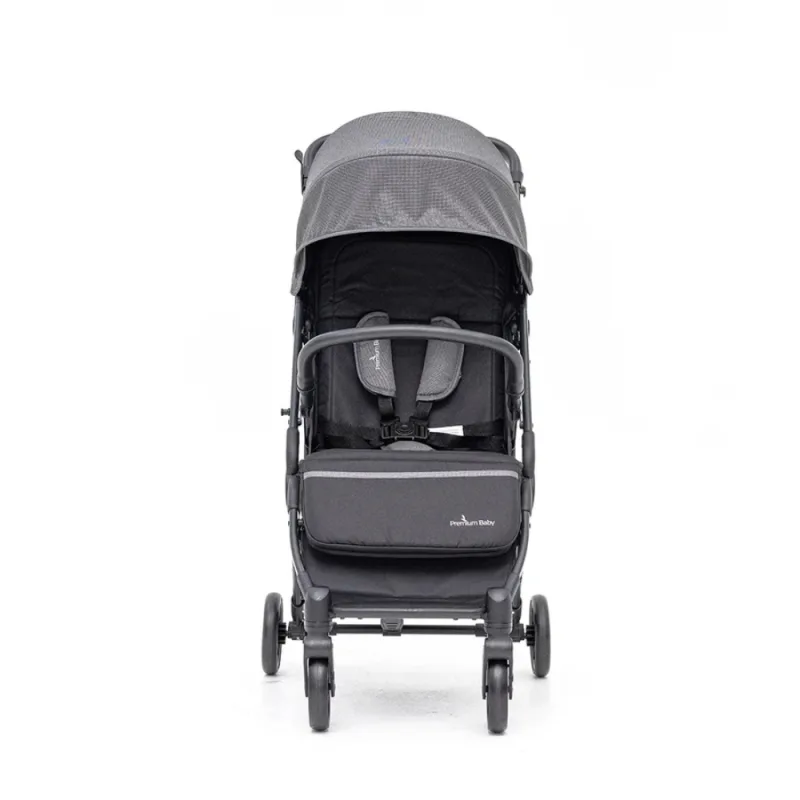 Coche Tipo Sombrilla Luca Premium Baby Negro con Gris
