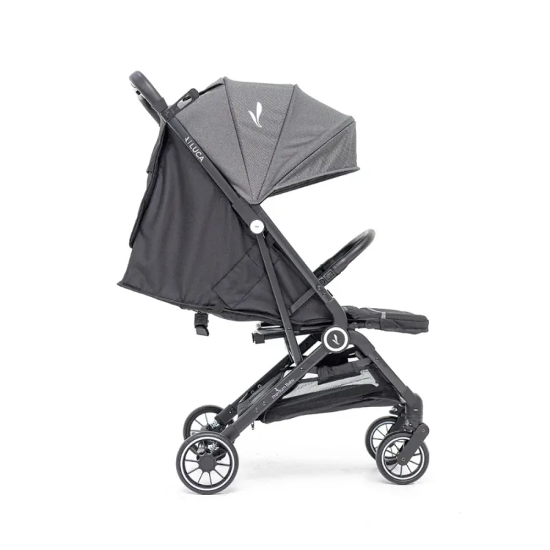 Coche Tipo Sombrilla Luca Premium Baby Negro con Gris