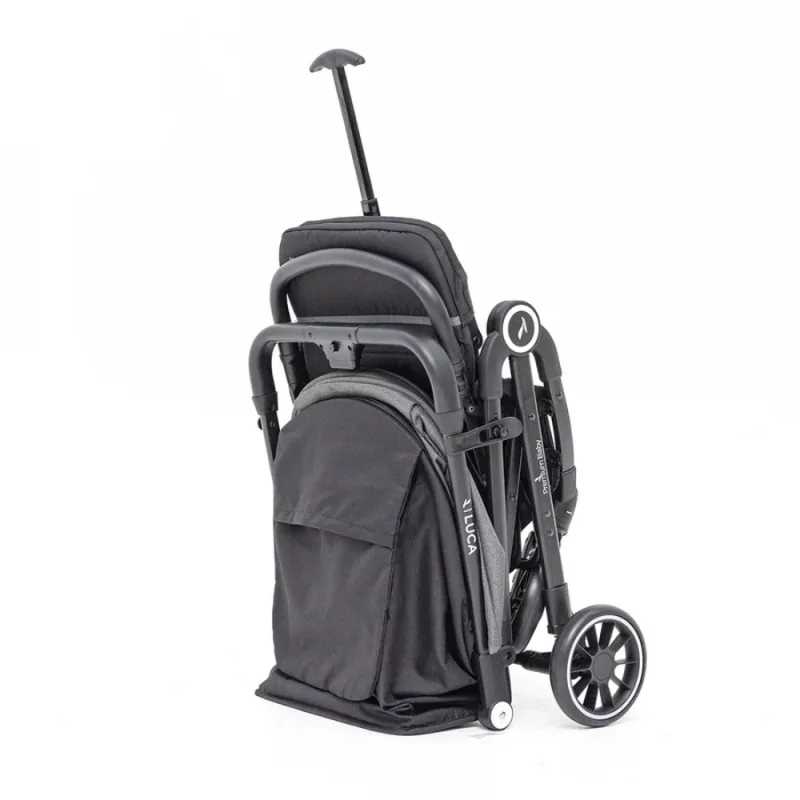 Coche Tipo Sombrilla Luca Premium Baby Negro con Gris