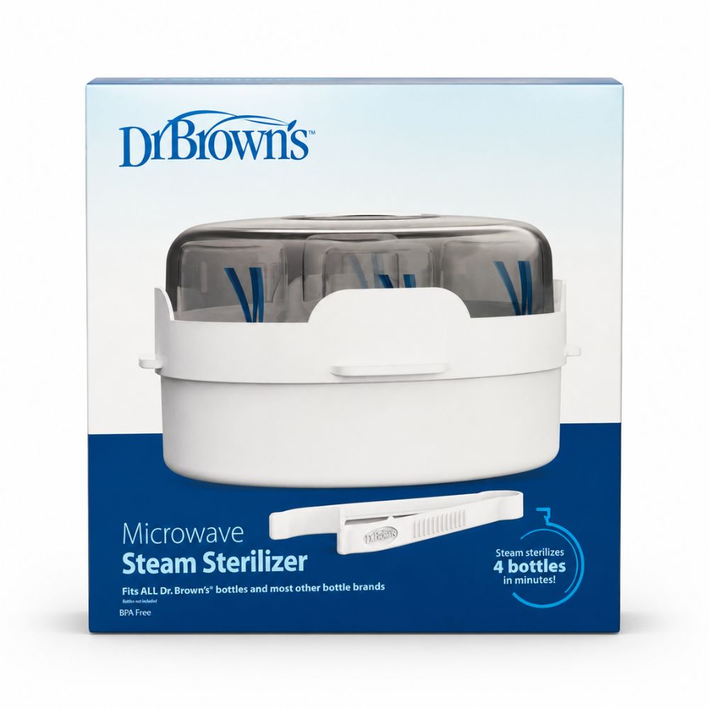 Esterilizador de Biberones para Microondas Dr. Brown’s a Vapor