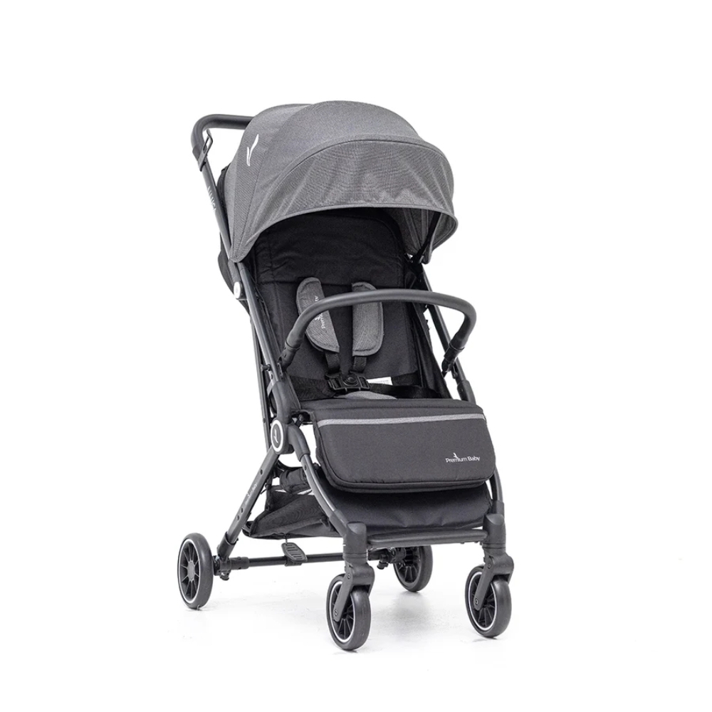 Coche Tipo Sombrilla Luca Premium Baby Negro con Gris