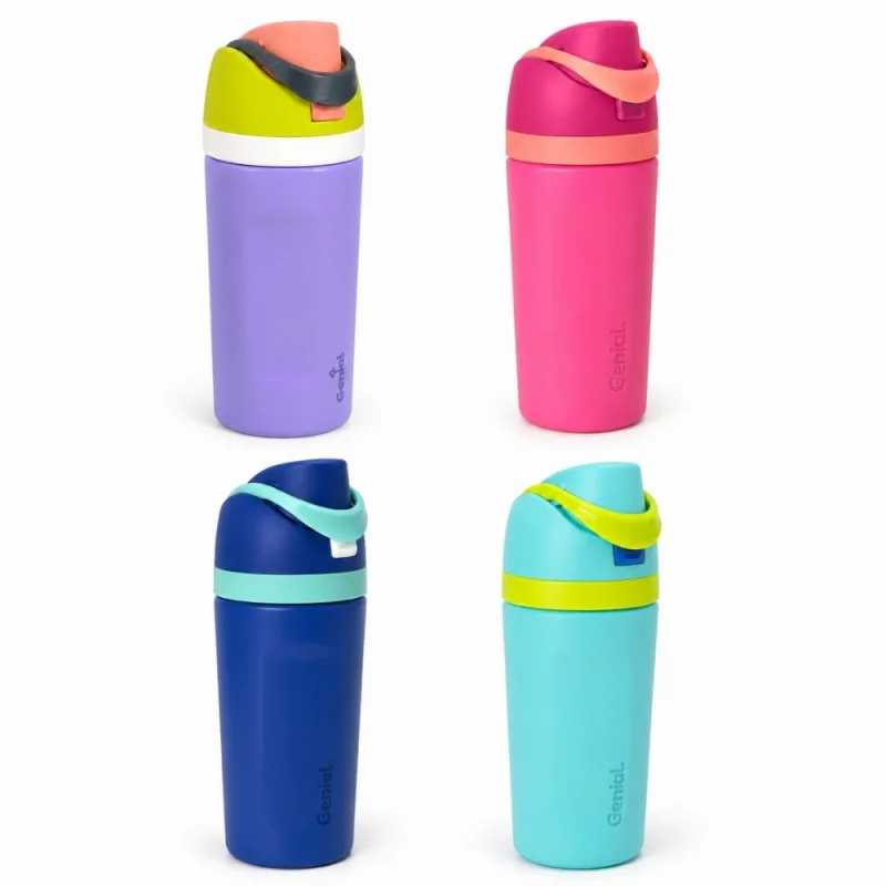 Termo para Bebé Genial DuoSip Acero Inoxidable 480 ml Varios Colores