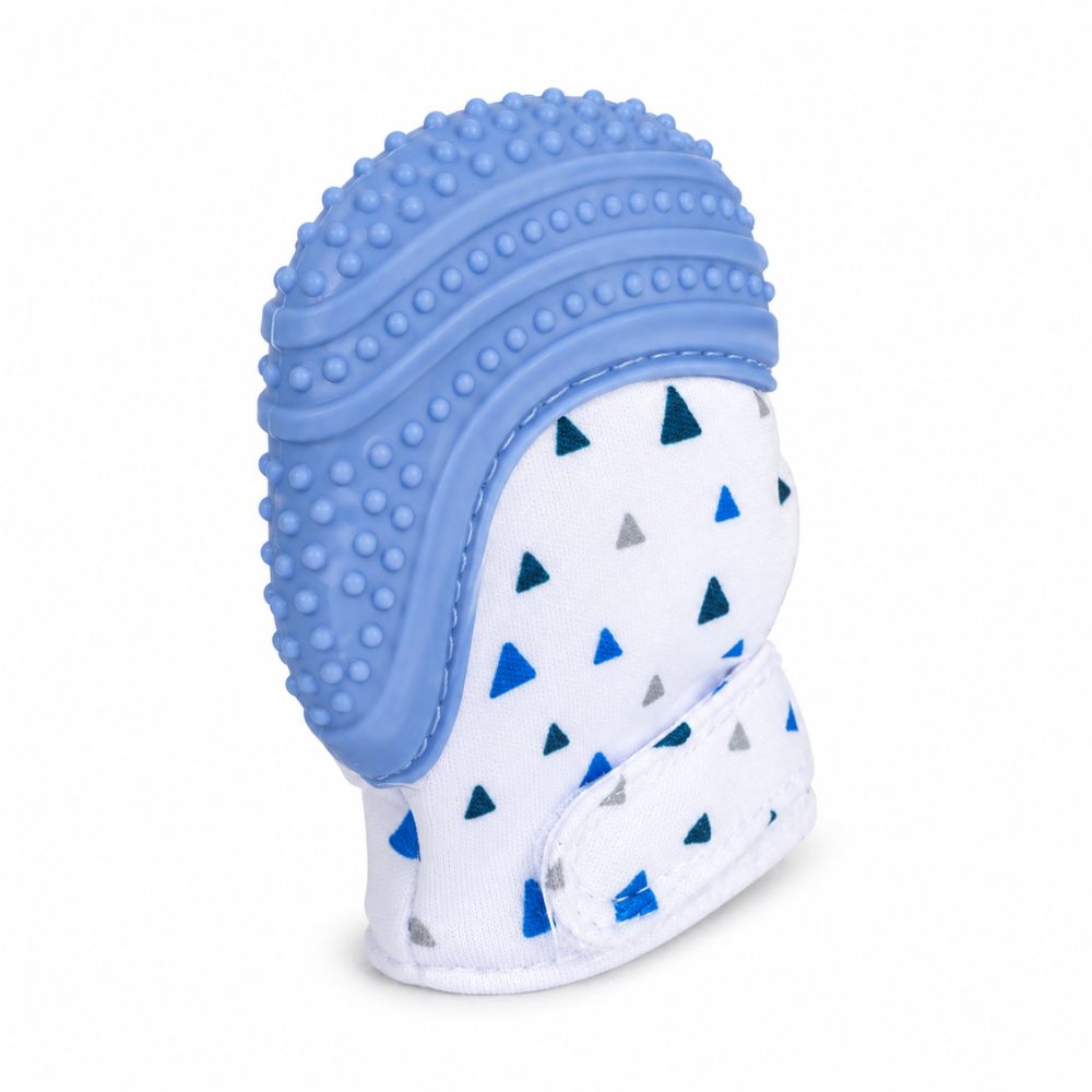 Mordedor para Bebé Wakid’s de Silicona con Guante Azul y Rosado